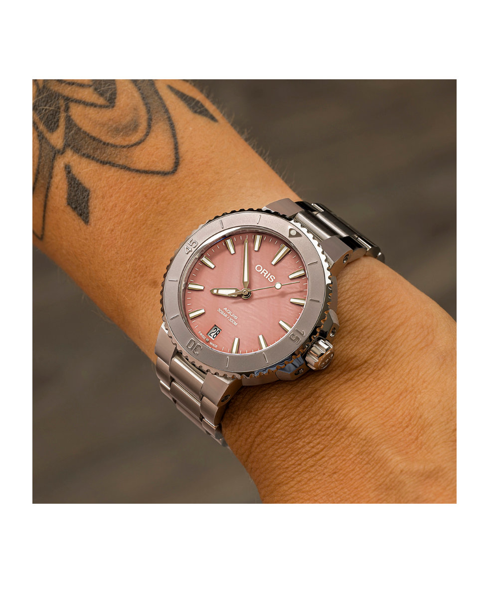 Oris Aquis Date Auto 36.5mm 01 733 7770 4158 07 8 18 05P | 36,5 mm 34258 - Oris Aquis Date Auto 36.5mm