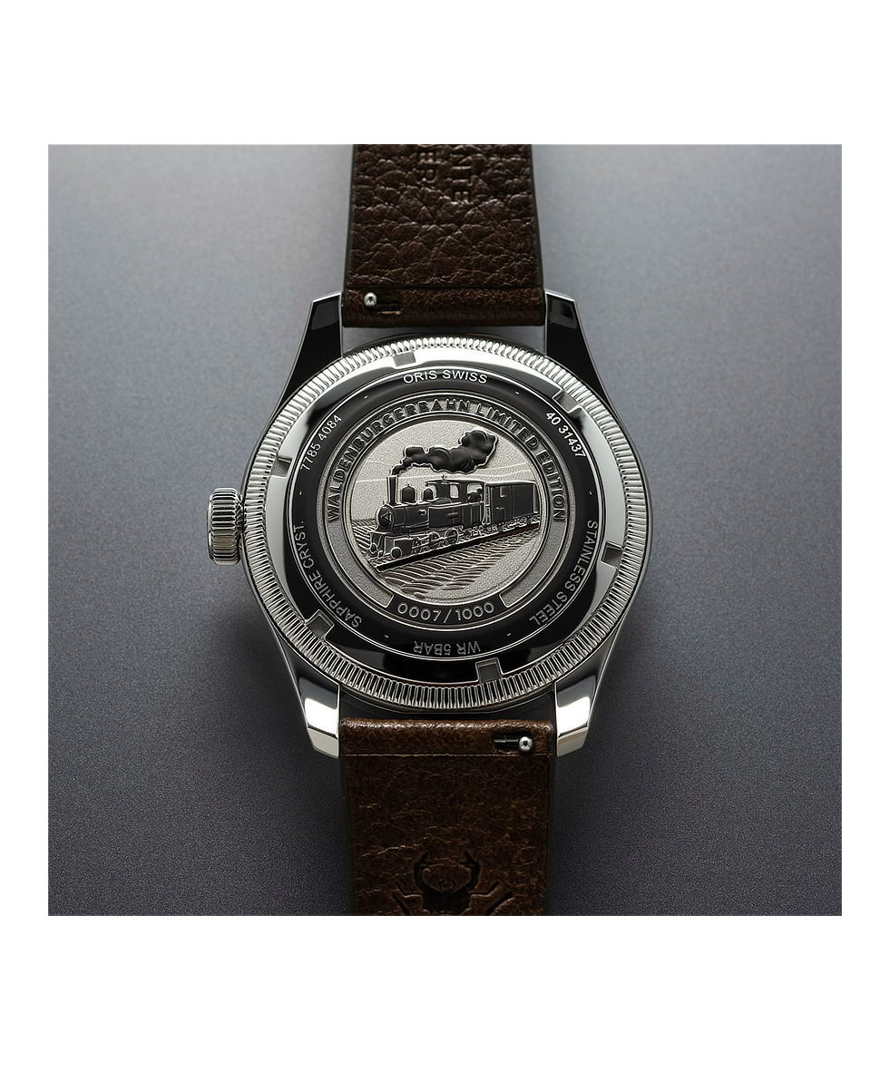 Oris Big Crown Waldenburgerbahn Limited Edition 01 754 7785 4084-Set | 40 mm 36821 - Oris Big Crown Waldenburgerbahn Limited Edition