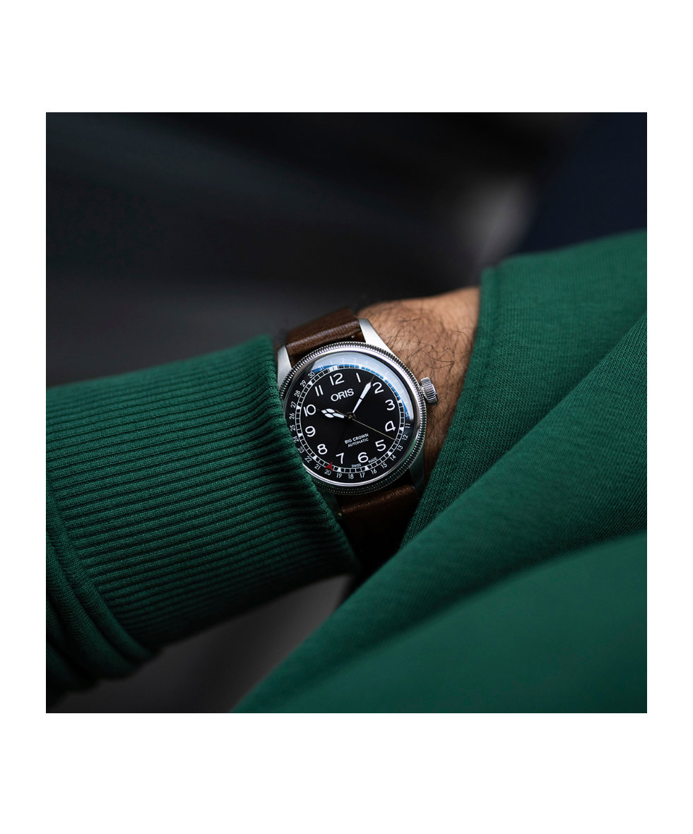 Oris Big Crown Waldenburgerbahn Limited Edition 01 754 7785 4084-Set | 40 mm 34340 - Oris Big Crown Waldenburgerbahn Limited Edition