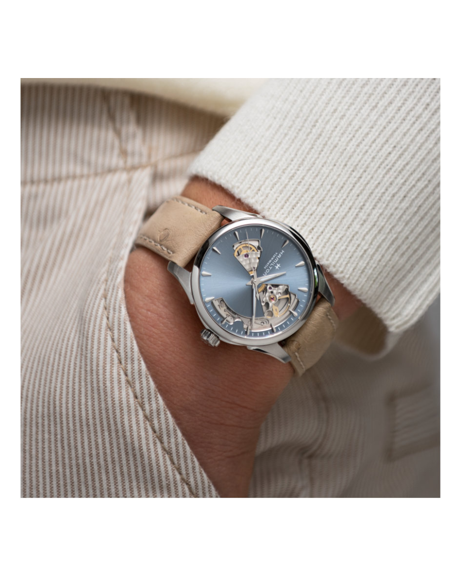 Hamilton Jazzmaster Open Heart H32215840 | 36 mm 28336 - Hamilton Jazzmaster Open Heart