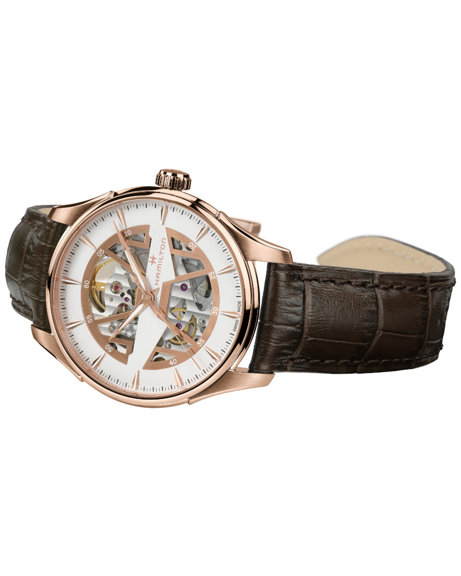 Hamilton Jazzmaster Skeleton H42505510 | 40 mm 27772 - Hamilton Jazzmaster Skeleton