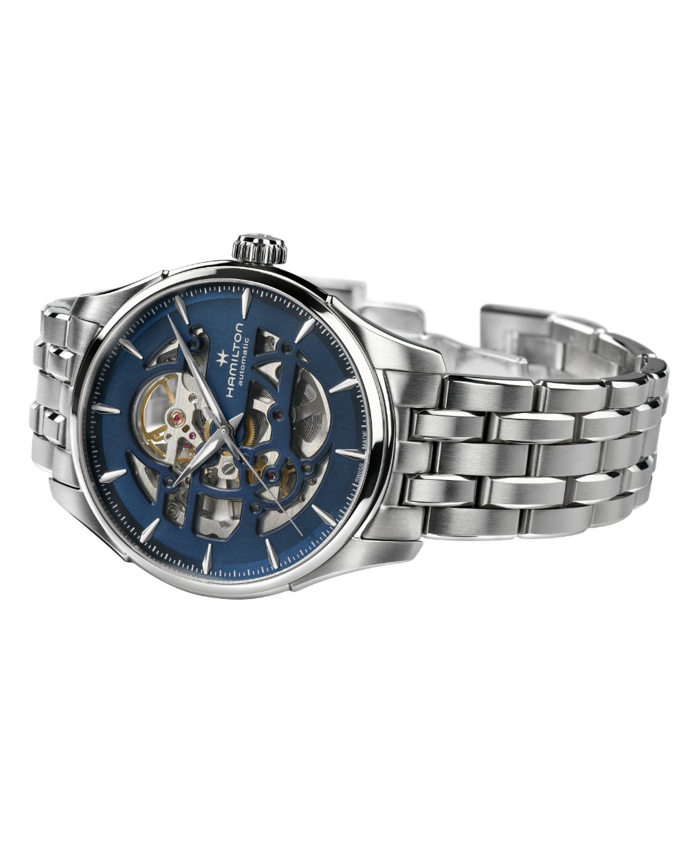 Hamilton Jazzmaster Skeleton Auto 40mm H42535141 | 40 mm 34590 - Hamilton Jazzmaster Skeleton Auto 40mm