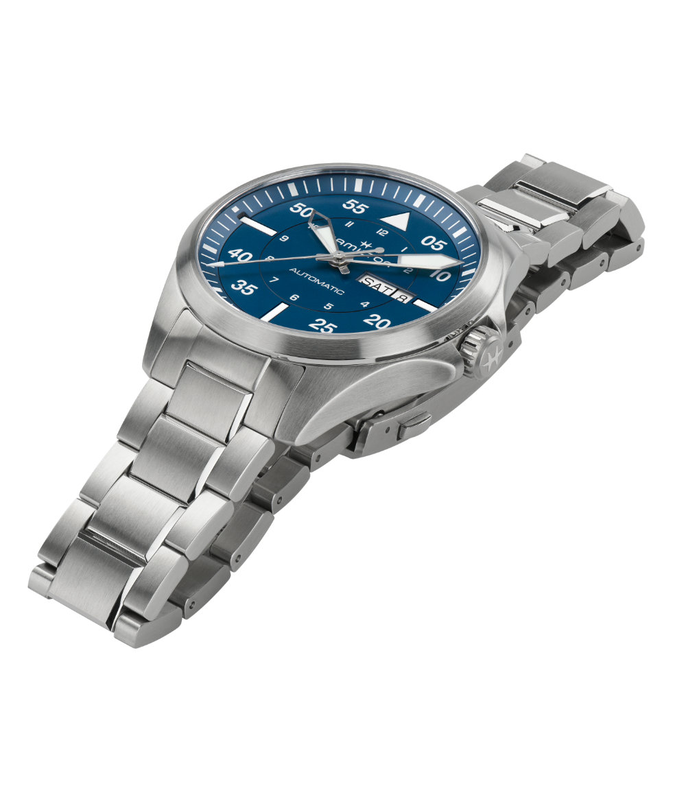 Hamilton Khaki Aviation Pilot Day Date Auto 42mm H64635140 | 42 mm 35177 - Hamilton Khaki Aviation Pilot Day Date Auto 42mm