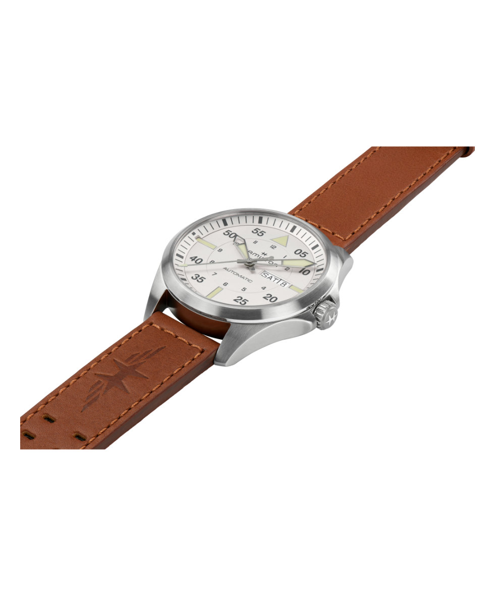Hamilton Khaki Aviation Pilot Day Date Auto 42mm H64635550 | 42 mm 35187 - Hamilton Khaki Aviation Pilot Day Date Auto 42mm