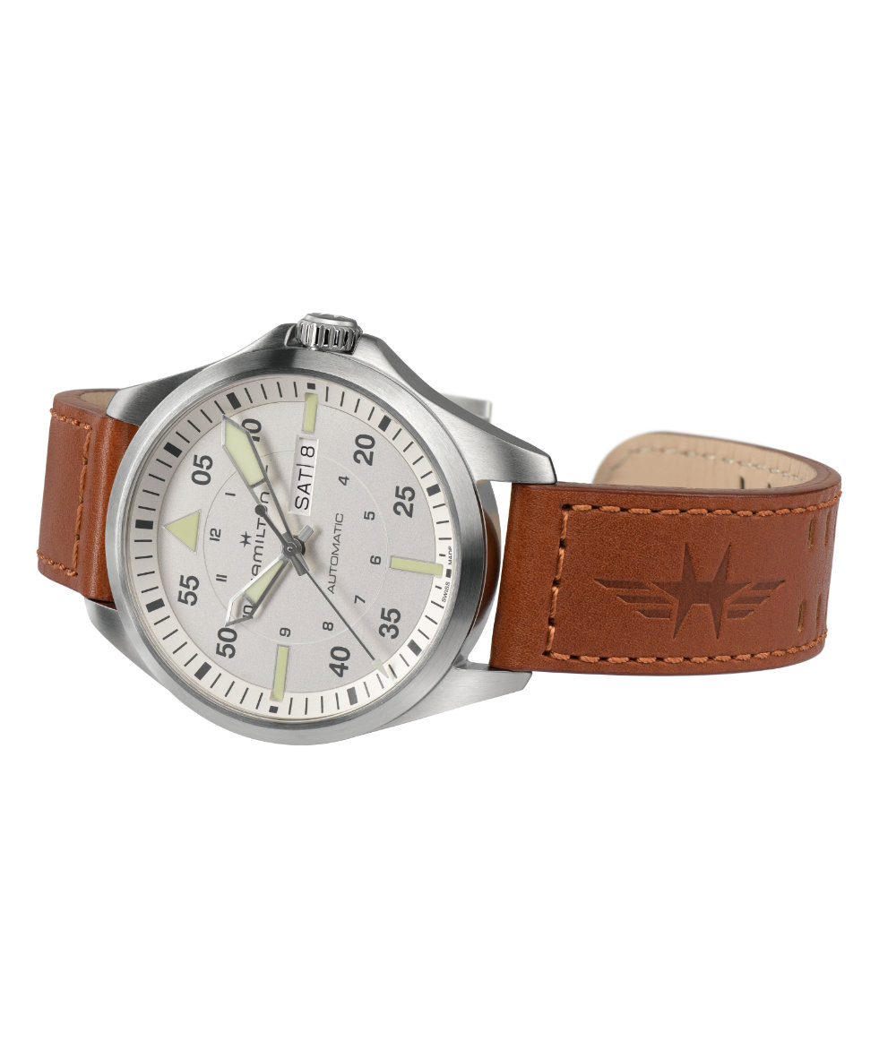 Hamilton Khaki Aviation Pilot Day Date Auto 42mm H64635550 | 42 mm 35188 - Hamilton Khaki Aviation Pilot Day Date Auto 42mm