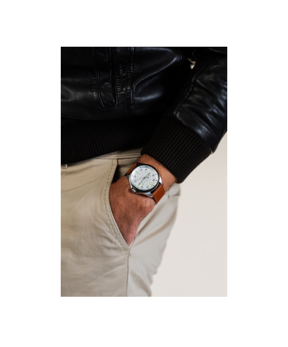 Hamilton Khaki Aviation Pilot Day Date Auto 42mm H64635550 | 42 mm 35186 - Hamilton Khaki Aviation Pilot Day Date Auto 42mm