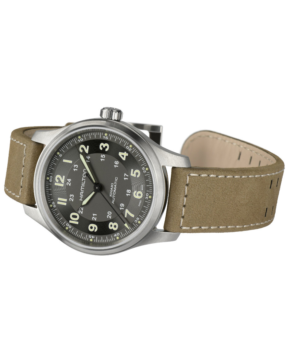 Hamilton Khaki Field Titanium Auto 42mm H70545550 | 42 mm 27753 - Hamilton Khaki Field Titanium Auto 42mm