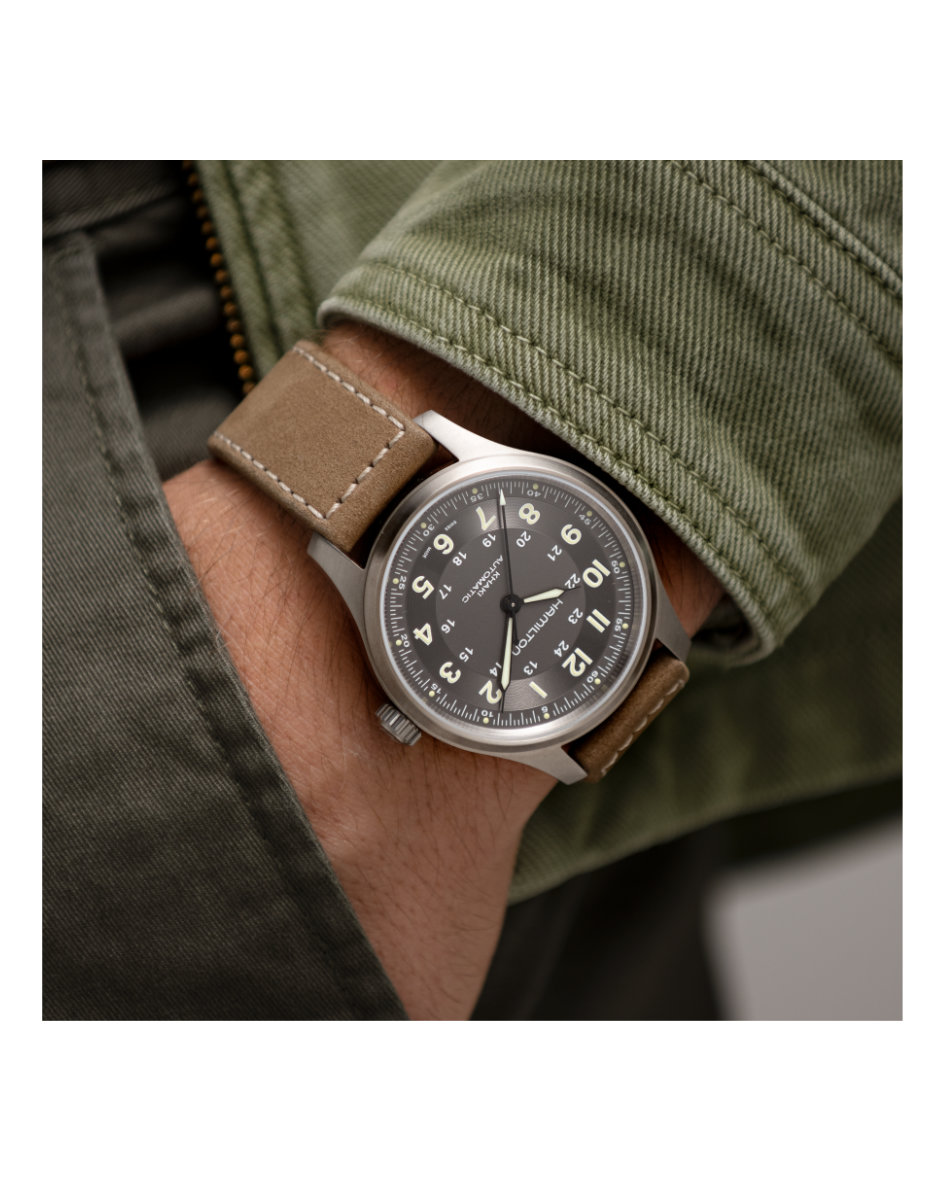 Hamilton Khaki Field Titanium Auto 42mm H70545550 | 42 mm 27490 - Hamilton Khaki Field Titanium Auto 42mm