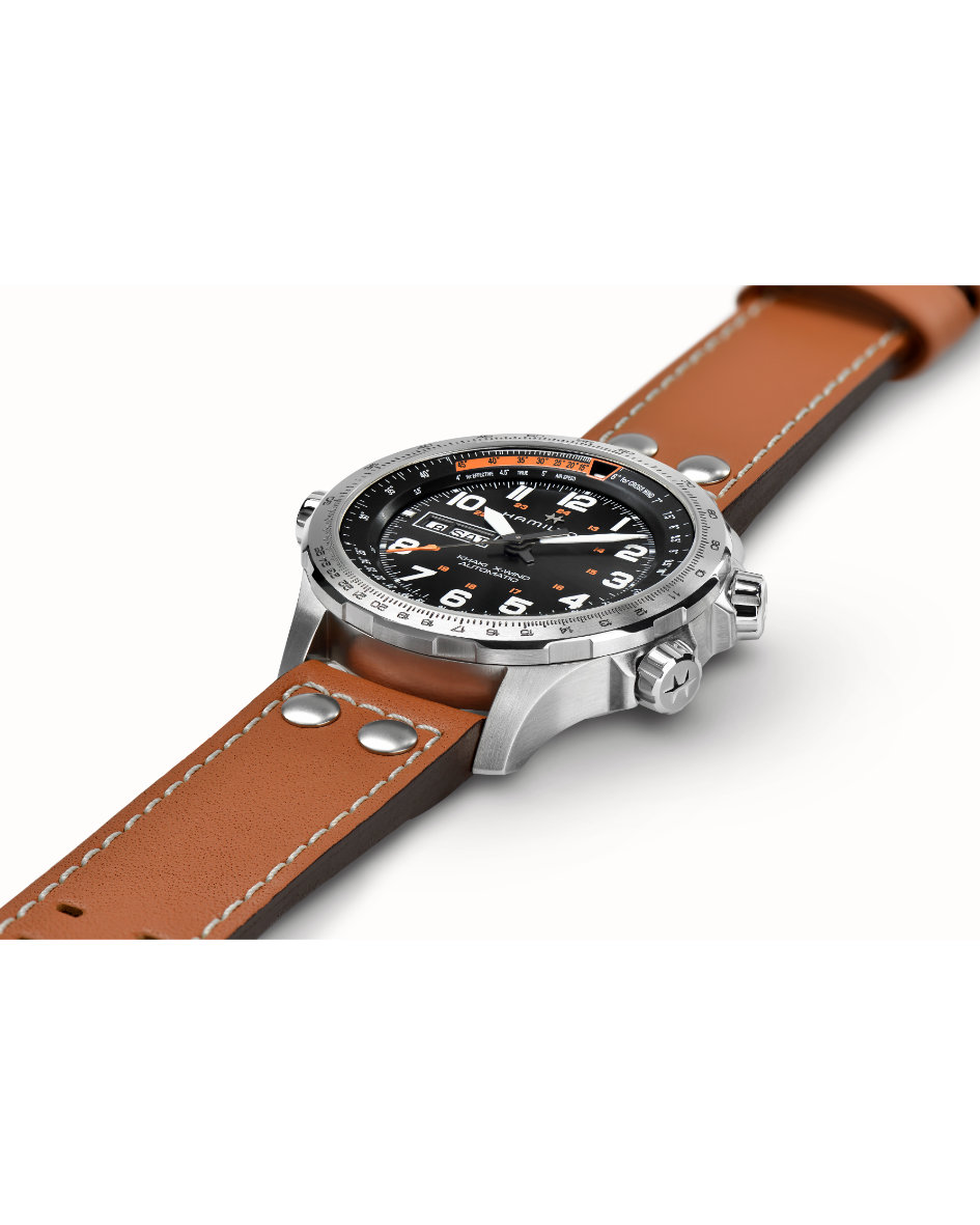 Hamilton Khaki X-Wind Day Date H77755533 | 45 mm 28095 - Hamilton Khaki X-Wind Day Date