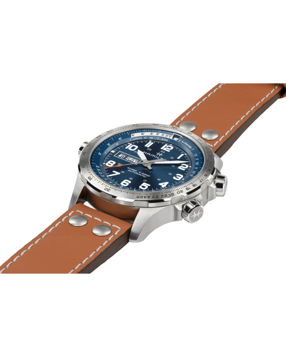 Hamilton Khaki X-Wind Day Date H77765541 | 45 mm 28099 - Hamilton Khaki X-Wind Day Date