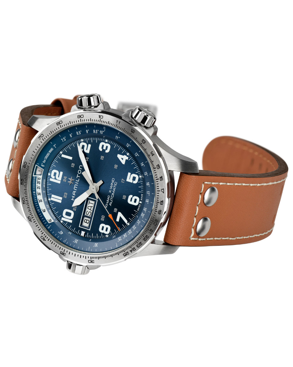 Hamilton Khaki X-Wind Day Date H77765541 | 45 mm 28100 - Hamilton Khaki X-Wind Day Date