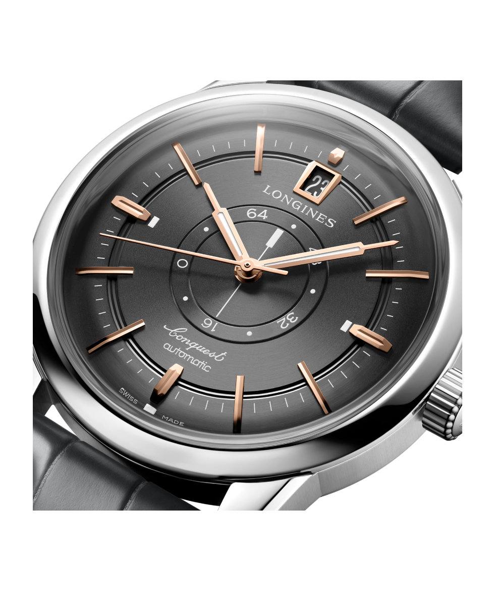 Longines Conquest Heritage Central Power Reserve Auto 38mm L1.648.4.62.2 | 38 mm 34987 - Longines Conquest Heritage Central Power Reserve Auto 38mm