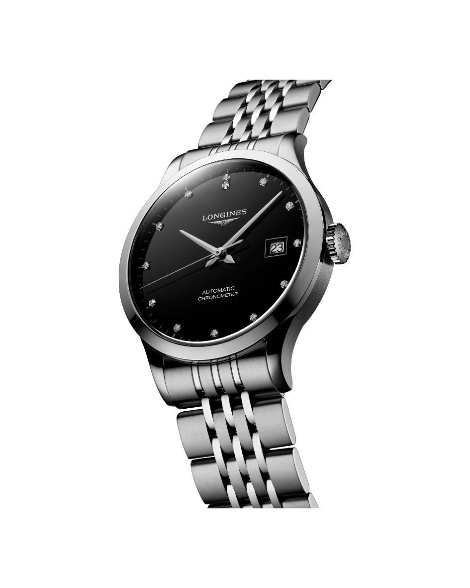 Longines Record L2.820.4.57.6 | 38.50 mm 27975 - Longines Record
