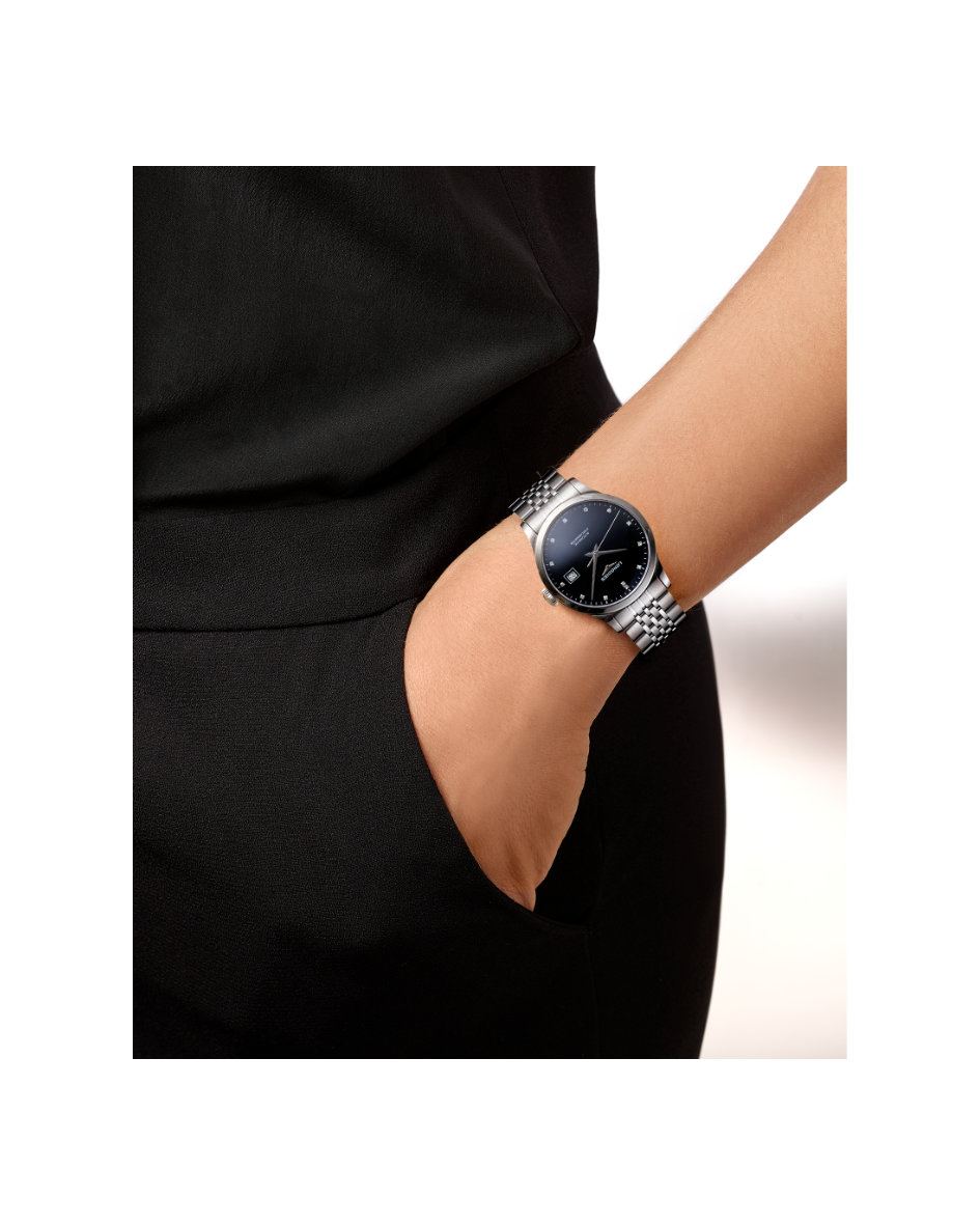 Longines Record L2.820.4.57.6 | 38.50 mm 27976 - Longines Record