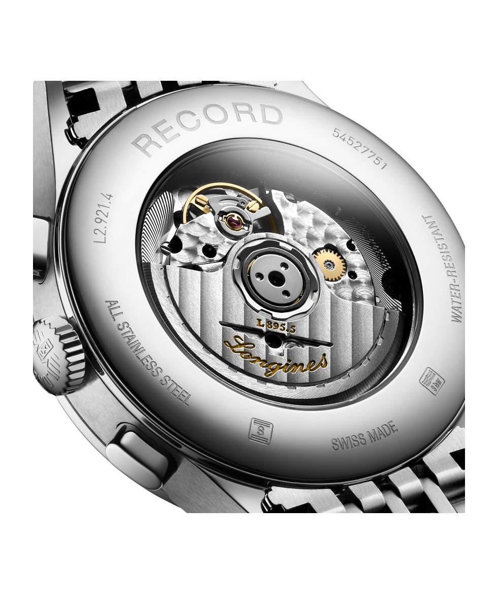Longines Record Chrono Auto 40mm L2.921.4.56.6 | 40 mm 33412 - Longines Record Chrono Auto 40mm