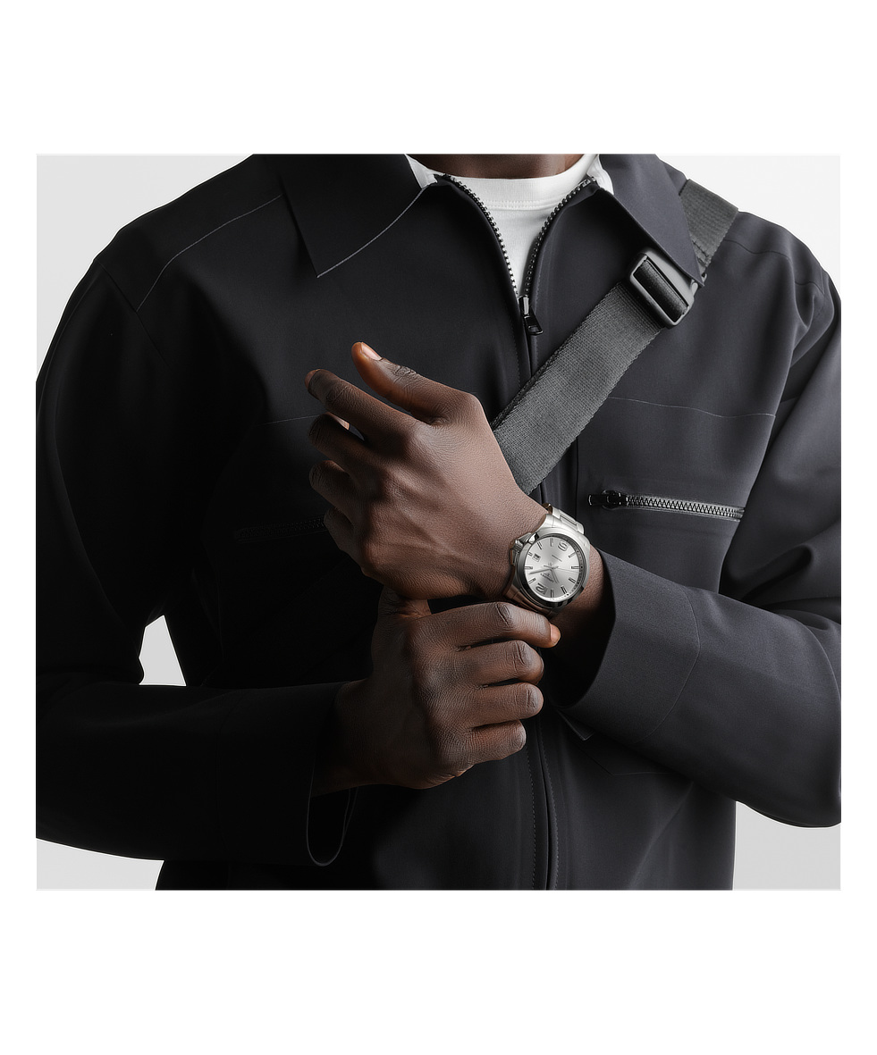 Longines Conquest 41mm Argento Acciaio Quarzo L3.759.4.76.6 | 41 mm 37433 - Longines Conquest 41mm Argento Acciaio Quarzo