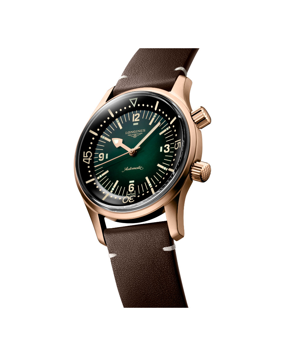 Longines Legend Diver Bronze Auto 42mm L3.774.1.50.2 | 42 mm 29447 - Longines Legend Diver Bronze Auto 42mm