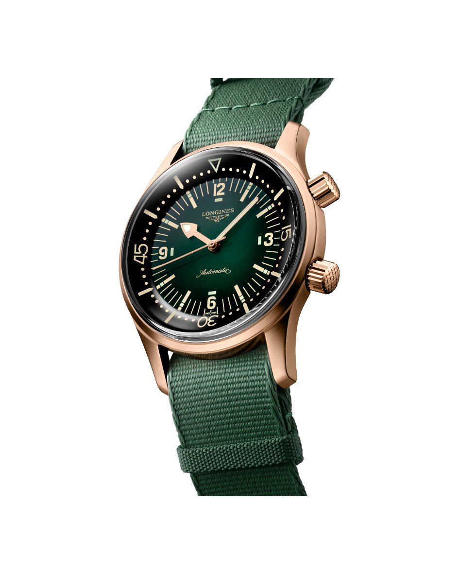 Longines Legend Diver Bronze Auto 42mm L3.774.1.50.2 | 42 mm 29448 - Longines Legend Diver Bronze Auto 42mm