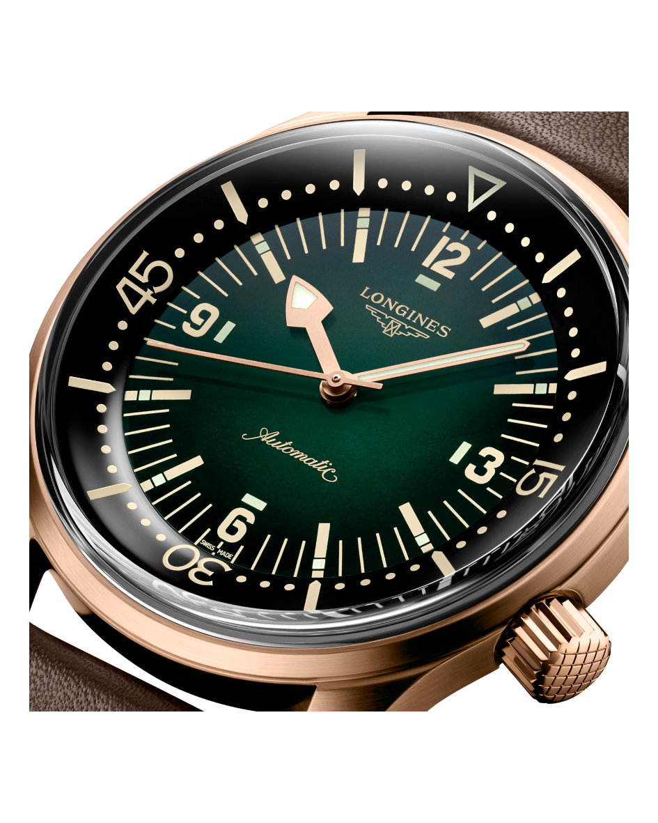 Longines Legend Diver Bronze Auto 42mm L3.774.1.50.2 | 42 mm 29449 - Longines Legend Diver Bronze Auto 42mm