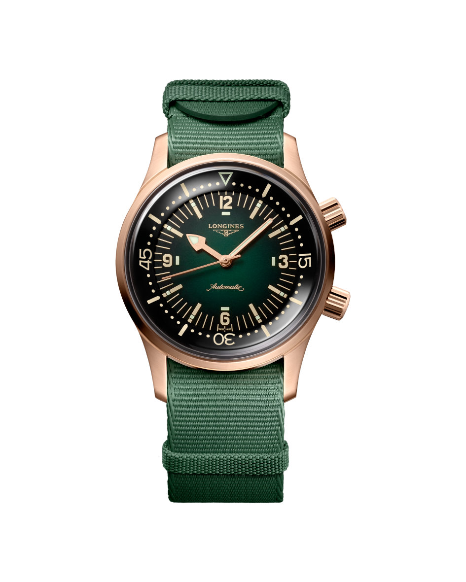 Longines Legend Diver Bronze Auto 42mm L3.774.1.50.2 | 42 mm 29453 - Longines Legend Diver Bronze Auto 42mm