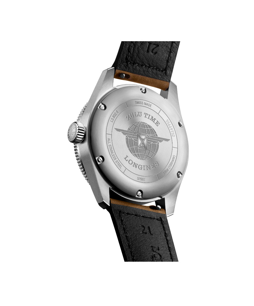 Longines Spirit Zulu Time Gmt Auto 39mm L3.802.4.63.2 | 39 mm 34006 - Longines Spirit Zulu Time Gmt Auto 39mm