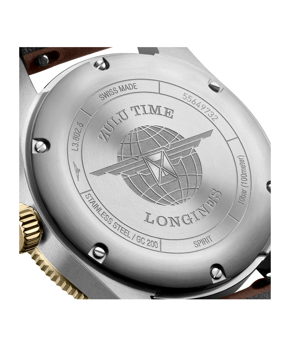 Longines Spirit Zulu Time Gmt Auto 39mm L3.802.5.53.2 | 39 mm 34087 - Longines Spirit Zulu Time Gmt Auto 39mm