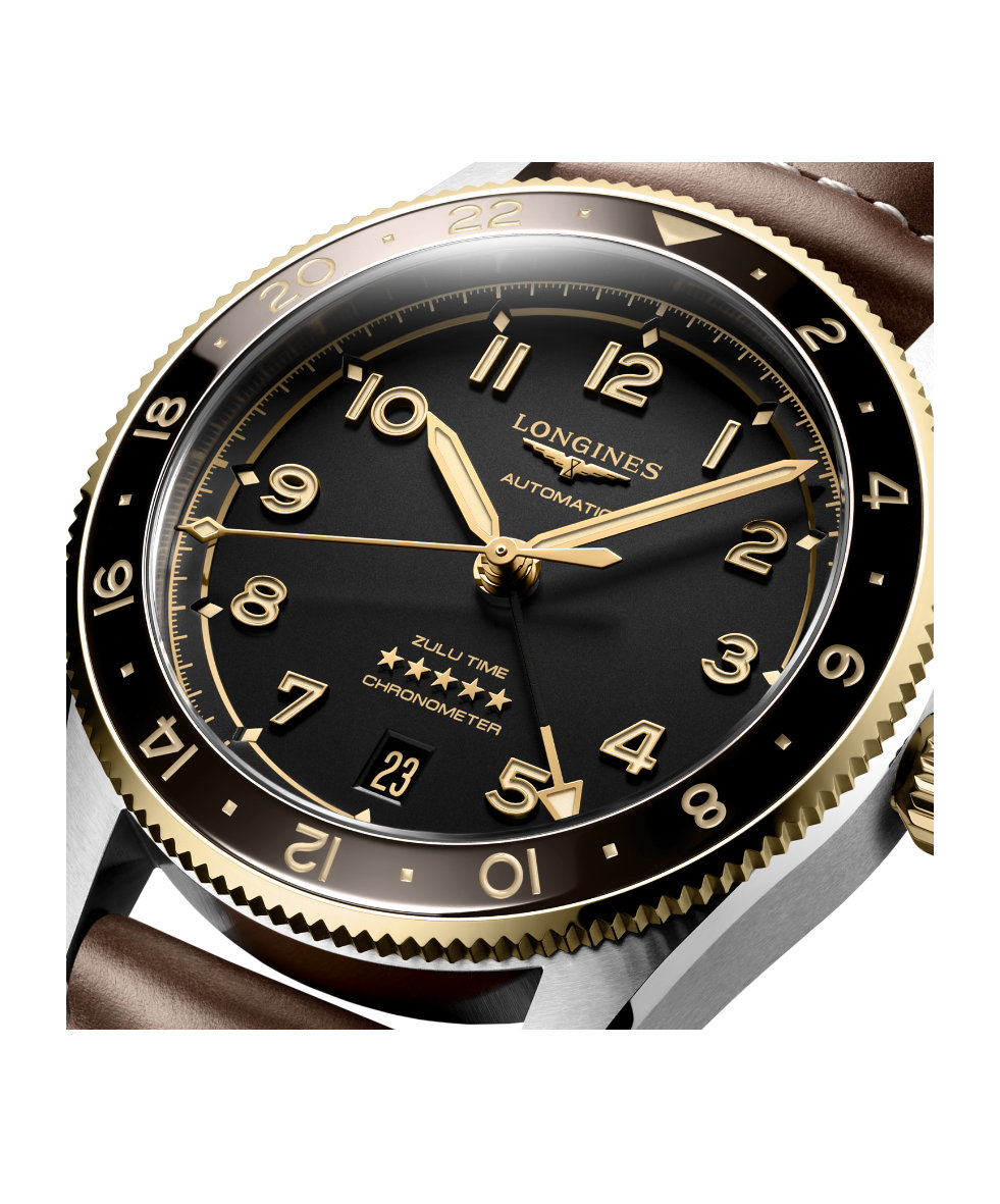 Longines Spirit Zulu Time Gmt Auto 39mm L3.802.5.53.2 | 39 mm 34088 - Longines Spirit Zulu Time Gmt Auto 39mm