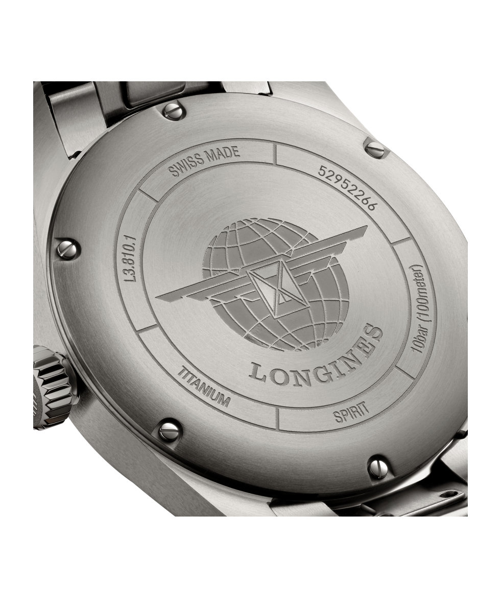 Longines Spirit Titanio Auto 40mm L3.810.1.53.6 | 40 mm 33535 - Longines Spirit Titanio Auto 40mm