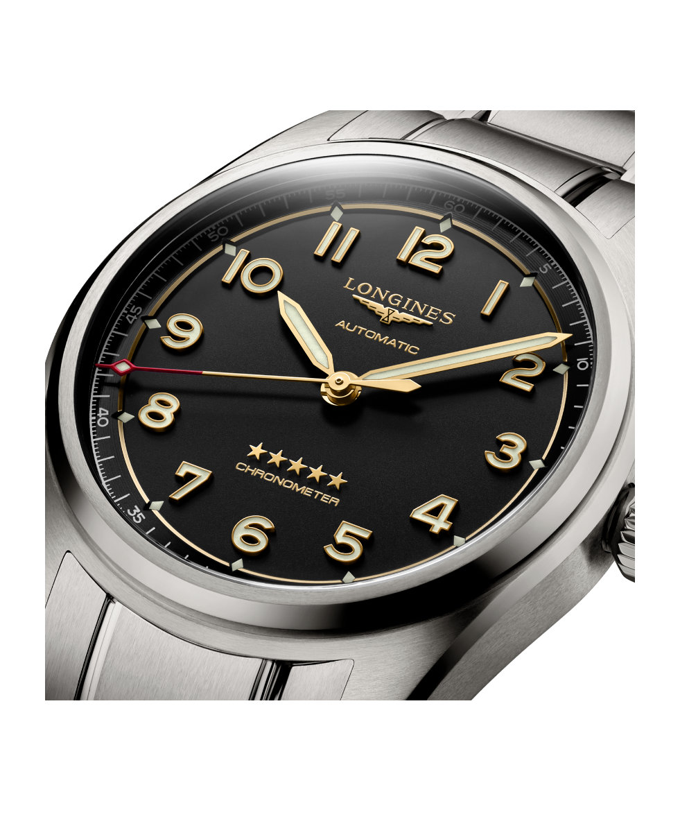 Longines Spirit Titanio Auto 40mm L3.810.1.53.6 | 40 mm 33536 - Longines Spirit Titanio Auto 40mm