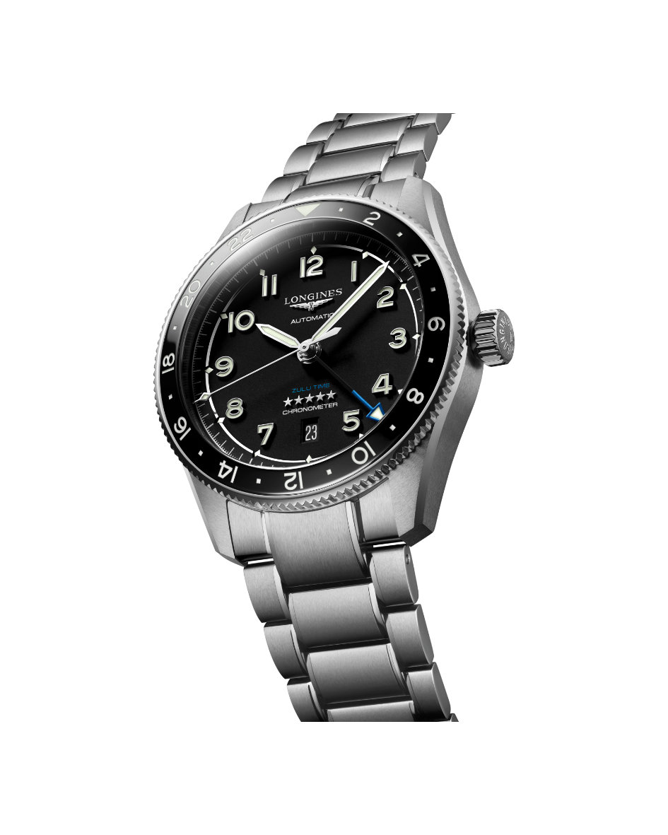 Longines Spirit Zulu Time Gmt Auto 42mm L3.812.4.53.6 | 42 mm 32019 - Longines Spirit Zulu Time Gmt Auto 42mm