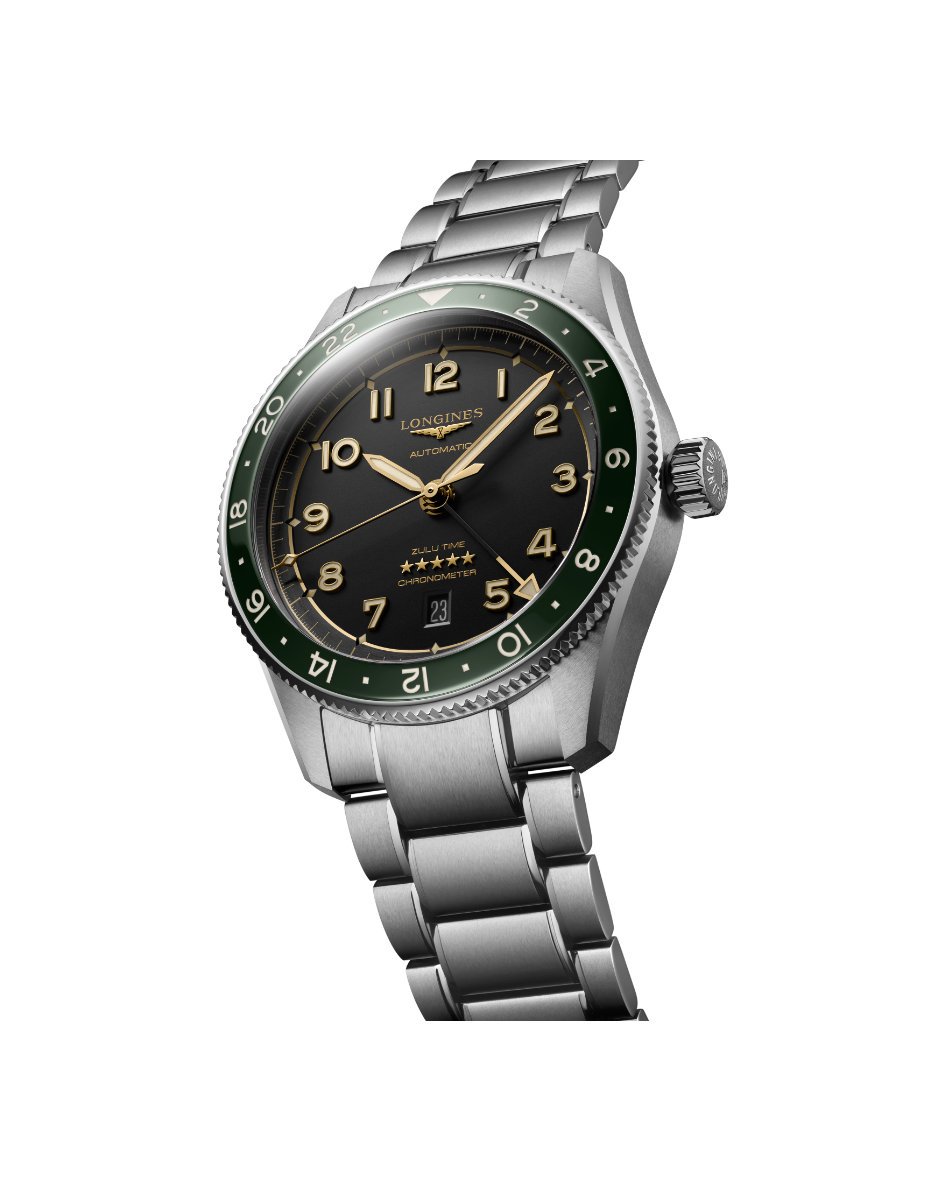 Longines Spirit Zulu Time Gmt Auto 42mm L3.812.4.63.6 | 42 mm 32026 - Longines Spirit Zulu Time Gmt Auto 42mm