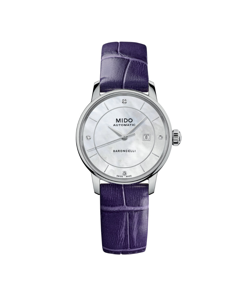 Mido Baroncelli Signature Lady Colours Auto 30mm M037.207.16.106.00 | 30 mm 33384 - Mido Baroncelli Signature Lady Colours Auto 30mm