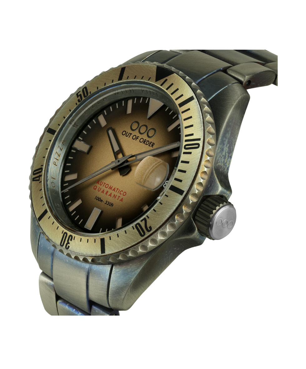 Out of Order Automatico Quaranta Ultra Distressed Auto 40mm OOO.001-21.SA | 40 mm 35960 - Out of Order Automatico Quaranta Ultra Distressed Auto 40mm