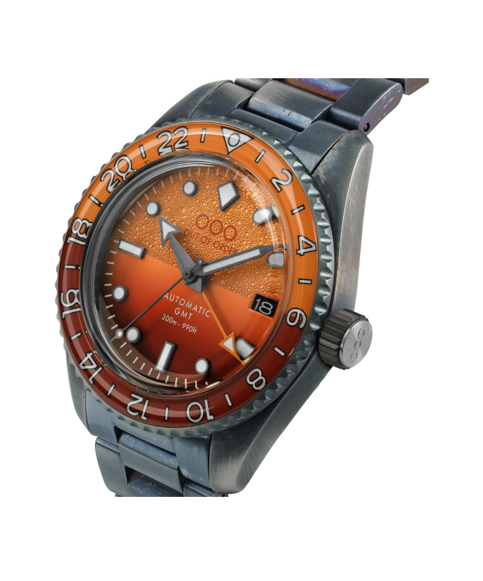Out of Order Shaker Negroni Ultra Distressed Auto Gmt 40mm OOO.001-25.NE.BAND | 40 mm 35861 - Out of Order Shaker Negroni Ultra Distressed Auto Gmt 40mm