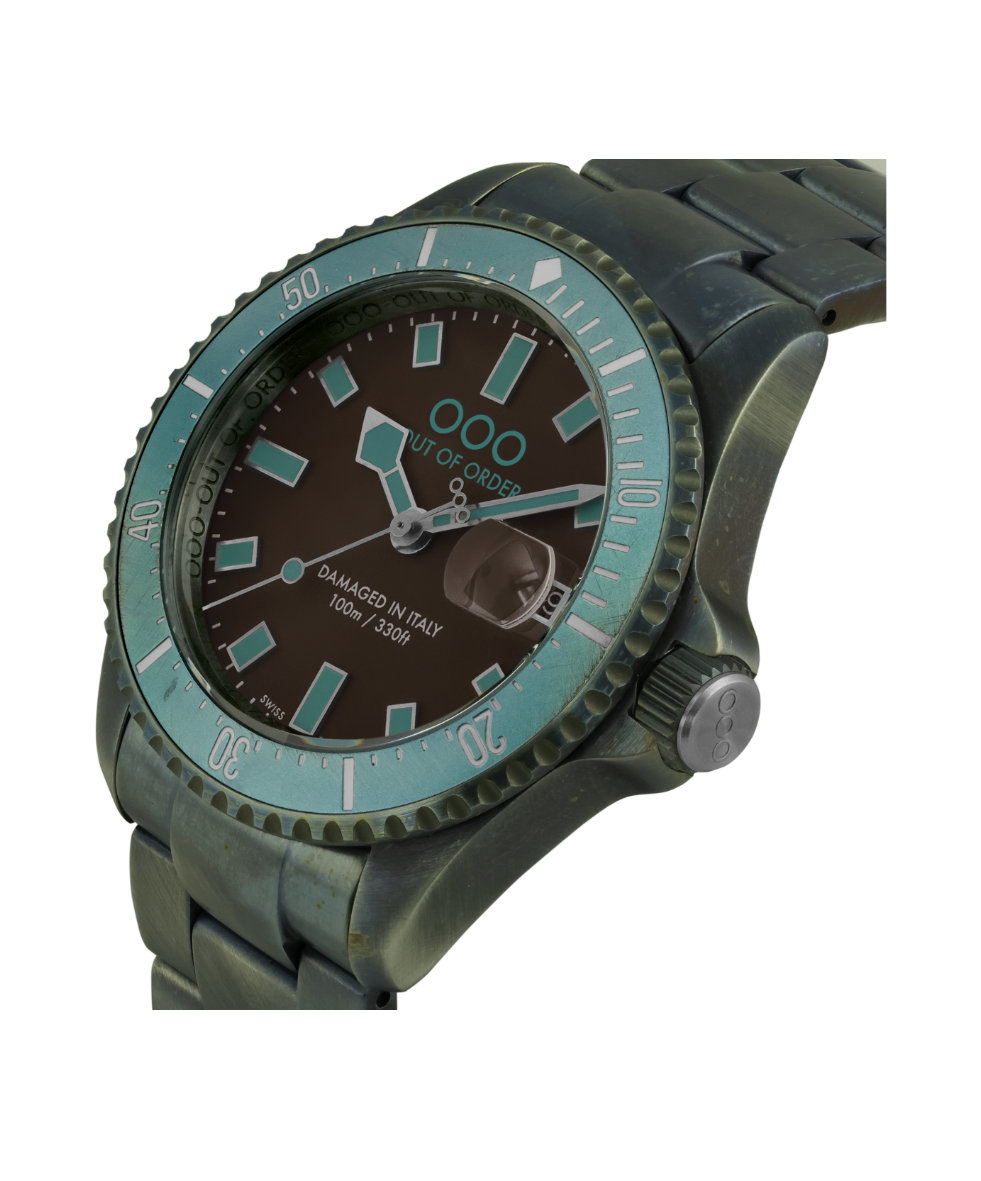 Out of Order Casanova Ultra Distressed Quartz 43mm OOO.001-27.TU.MS | 43 mm 35748 - Out of Order Casanova Ultra Distressed Quartz 43mm