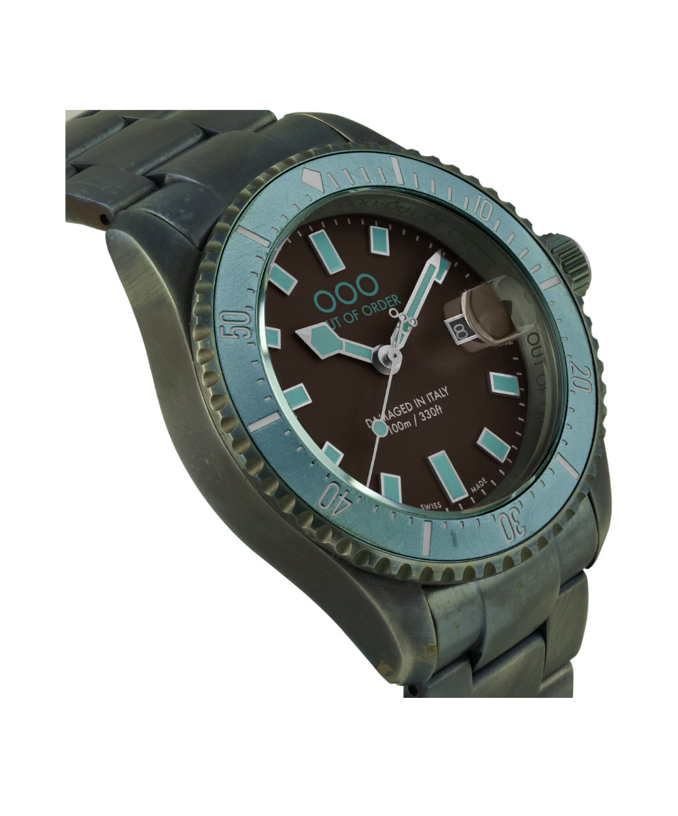 Out of Order Casanova Ultra Distressed Quartz 43mm OOO.001-27.TU.MS | 43 mm 35749 - Out of Order Casanova Ultra Distressed Quartz 43mm